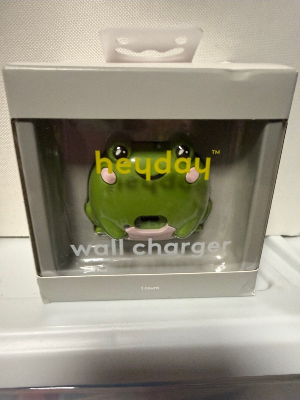 Heyday Green Frog Wall Charger Novelty USB C Fast Charger Kawaii NWT/NIB
